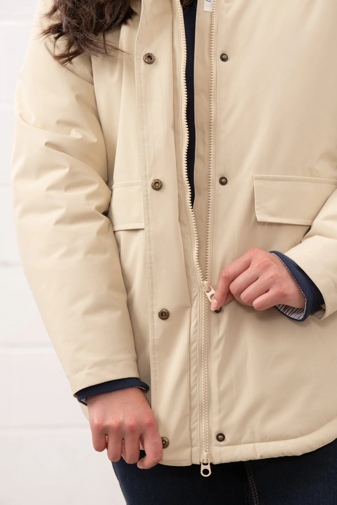 Tess Coat - Cream - Image 9