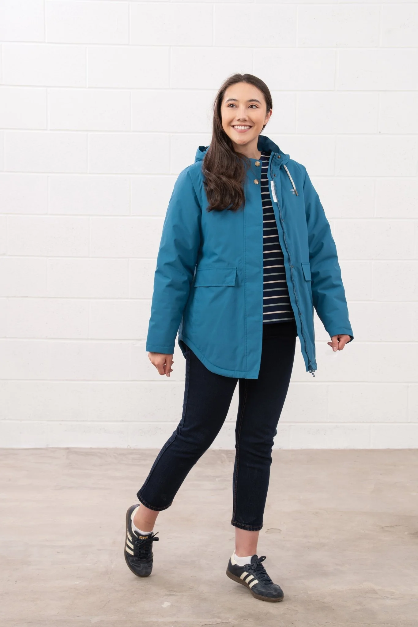Tess Coat - Teal - Image 4