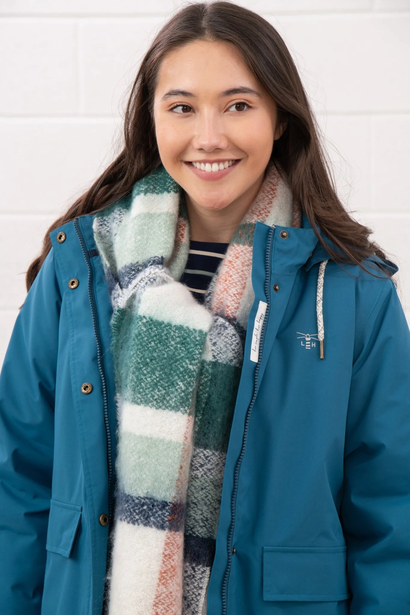 Tess Coat - Teal - Image 6