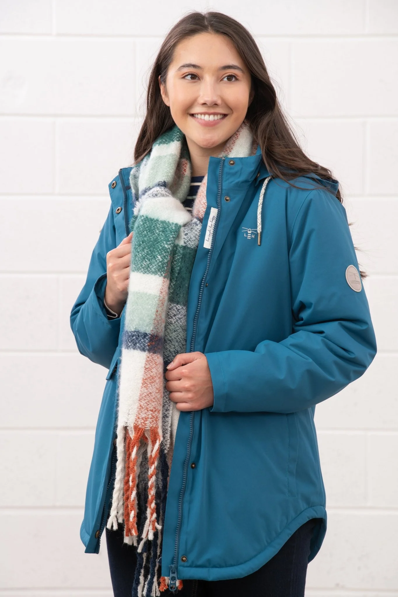 Tess Coat - Teal - Image 8