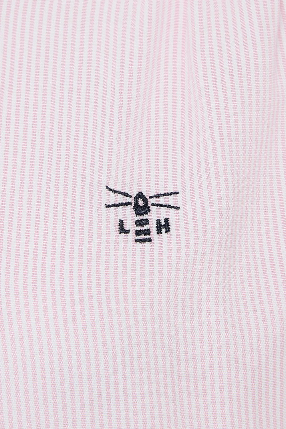 Thea Cotton Blouse - Pink Stripe - Image 9