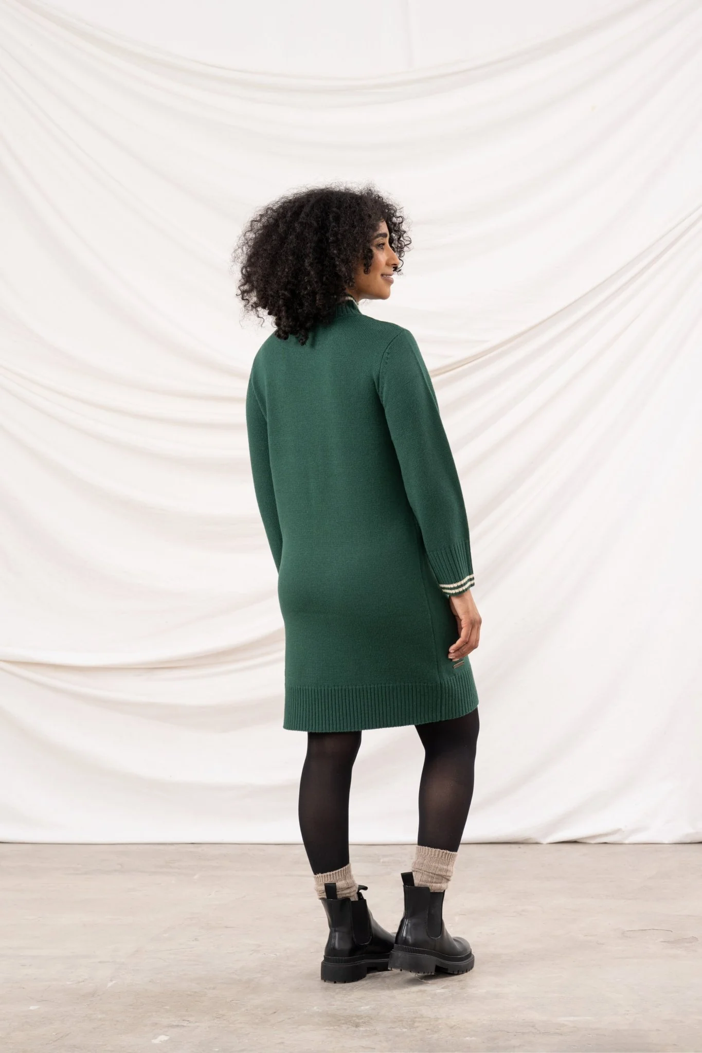 Vanessa Dress - Pine - Image 8